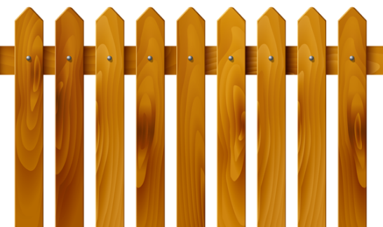 Забор из деревянного штакетника в Черноголовке